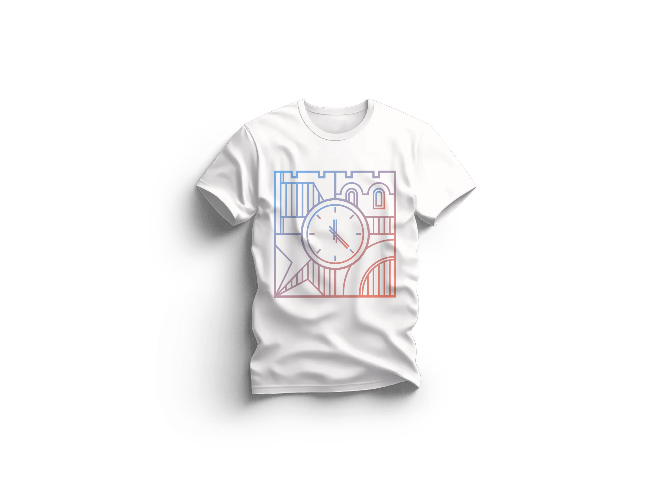 Футболка "Пять башен"